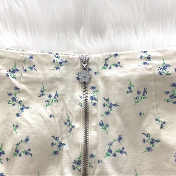 URBAN OUTFITTERS ASHTON RUFFLE MINI DRESS SIZE Large - Picture 8 of 10